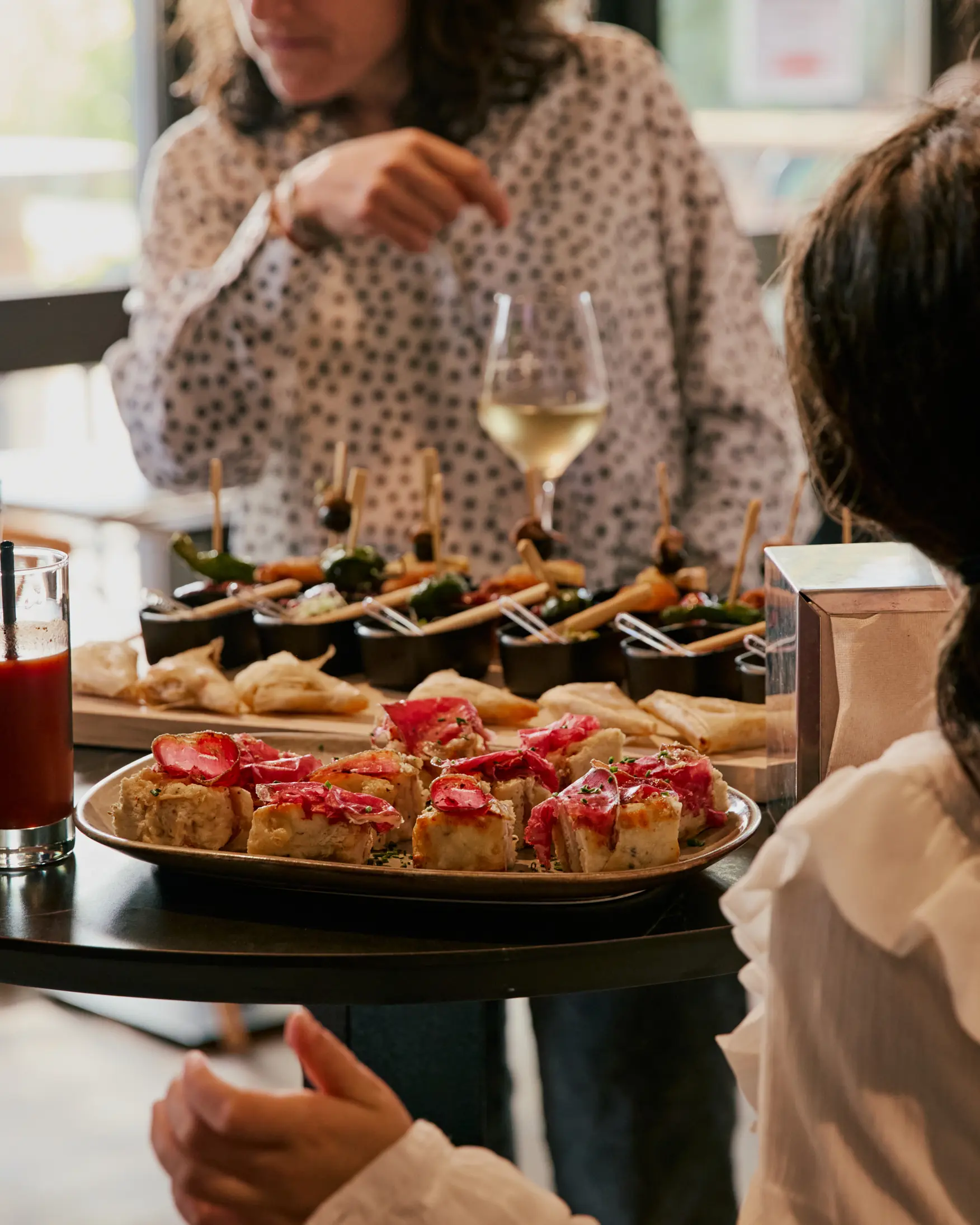 assortiment de tapas servi au restaurant Le Trinquet à Soorts-Hossegor
