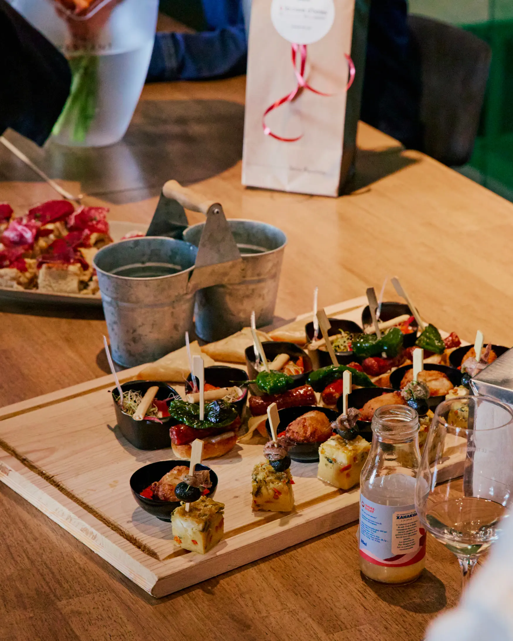 assortiment de tapas servi au restaurant Le Trinquet à Soorts-Hossegor